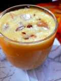 Orange Lassi