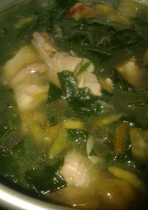 Foto resep Garang asem ayam versi sayur