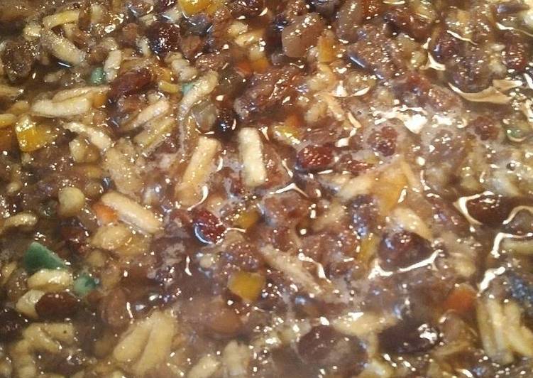 Simple Way to Make Homemade Thanksgiving / Christmas Mince Meat