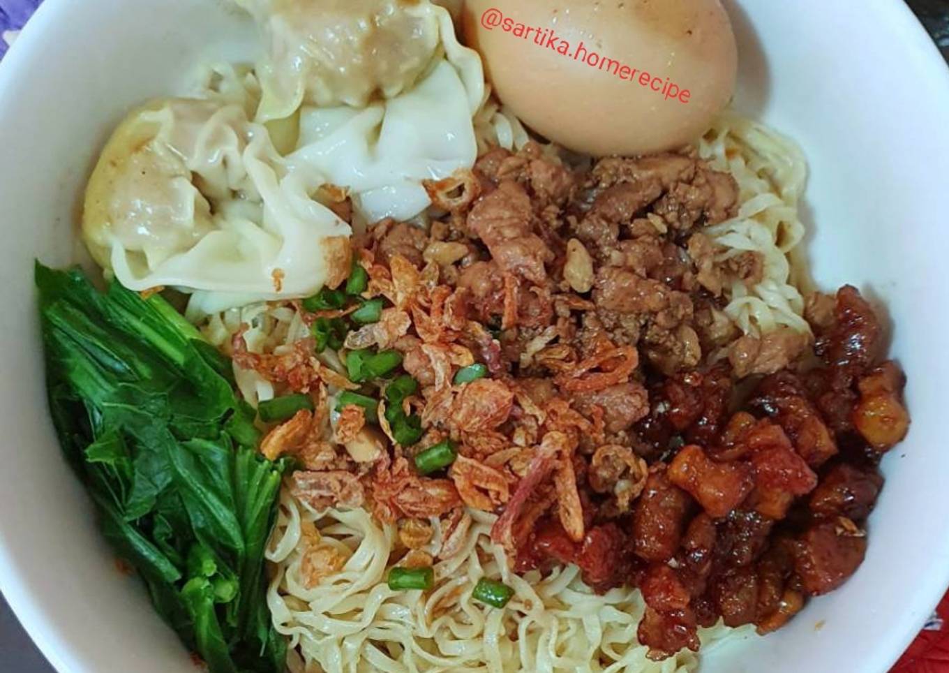 Mie Pangsit Medan ala saya🥰