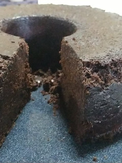 Una foto de Torta de chocolate en microondas