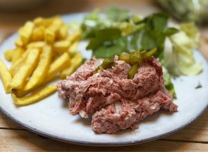 Une photo de Américain Frites pour les soirs pressés