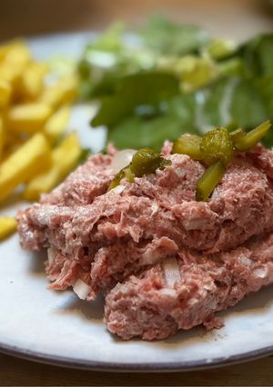 Une photo de Américain Frites pour les soirs pressés