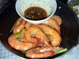 Tôm hấp xả