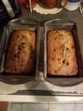 Banana bread with chocolate chips