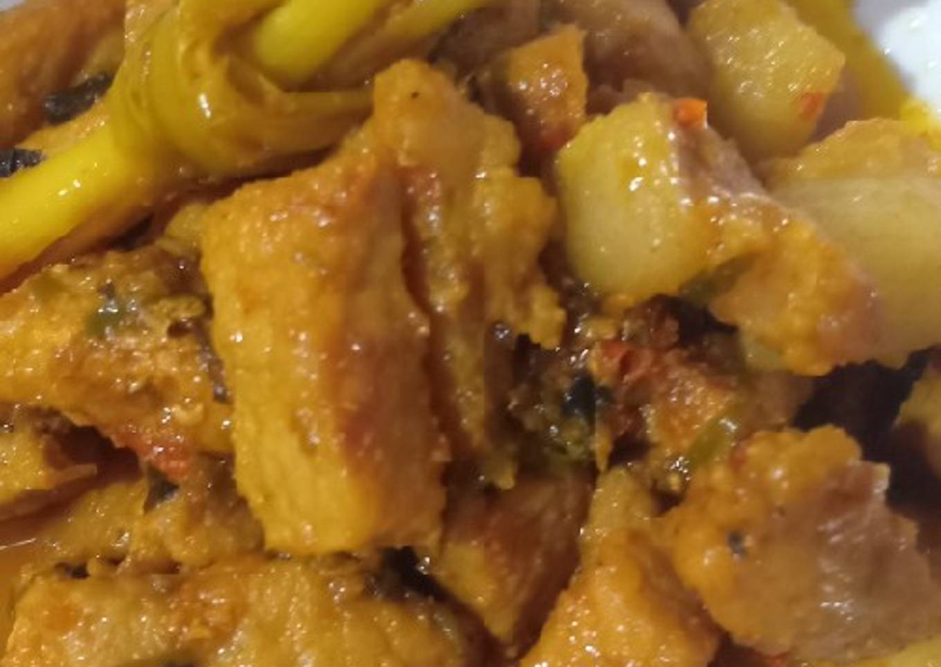 Resep Babi Garo rica-rica Manado