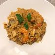 Arroz caldoso de mariscos