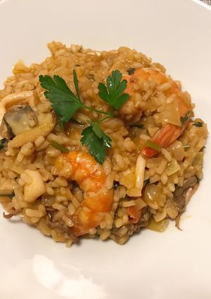 Foto principal de Arroz caldoso de mariscos