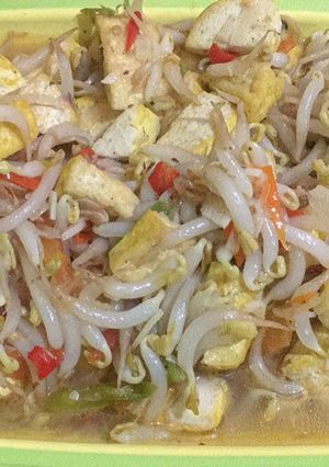 Foto resep Tumis Toge Campur Tahu