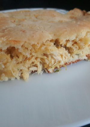 Foto de Torta de frango de liquidificador fácil e rápida