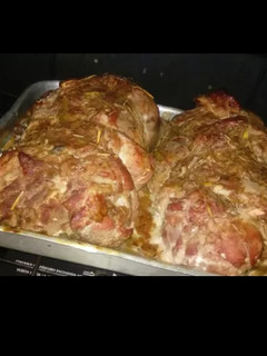 Una foto de Pernil de cerdo
