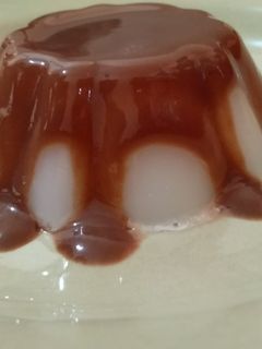 Foto resep Puding Vanilla with Fla Coklat