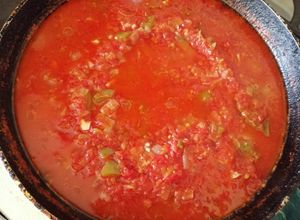 Una foto de Sofrito base