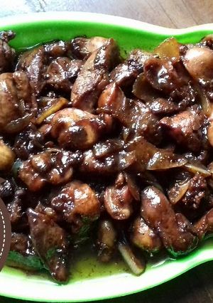 Foto resep Hati Ampela bumbu Kecap