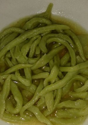 Foto resep Mie Bayam