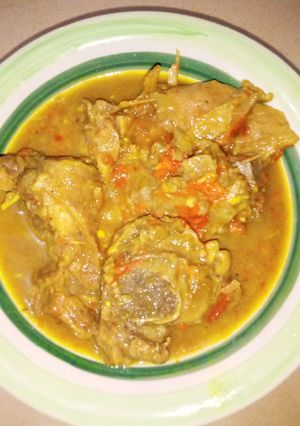 A picture of Beef Pepper Soup.