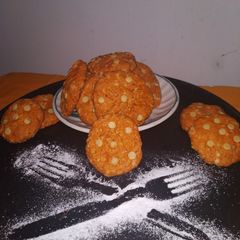 A picture of Eggless OrangyCookies.