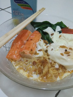 Foto resep Mie kuah susu ala WieNoe's