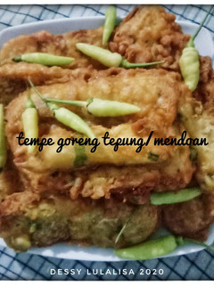 Foto resep Tempe goreng tepung