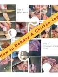 Cara Debone Thigh + Drumstick Ayam