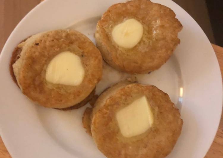 Recipe of Perfect Homemade crumpets