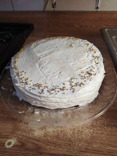 Una foto de Pastel red velvet