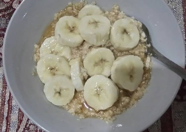 Sarapan Oatmeal instant Yakult