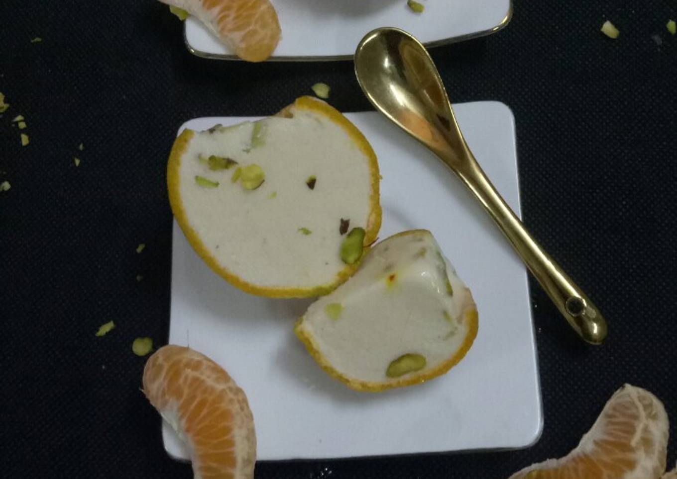 Orange Ice cream