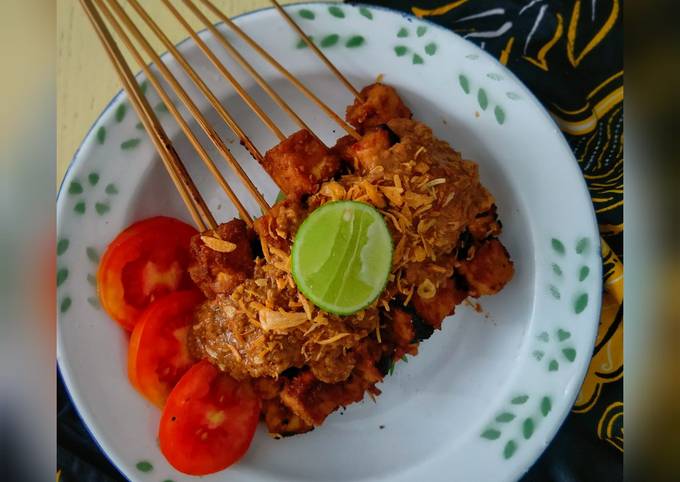 Cara Membuat Sate Tempe Rangkayo Hitam Kekinian