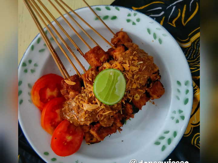 Cara Membuat Sate Tempe Rangkayo Hitam Kekinian