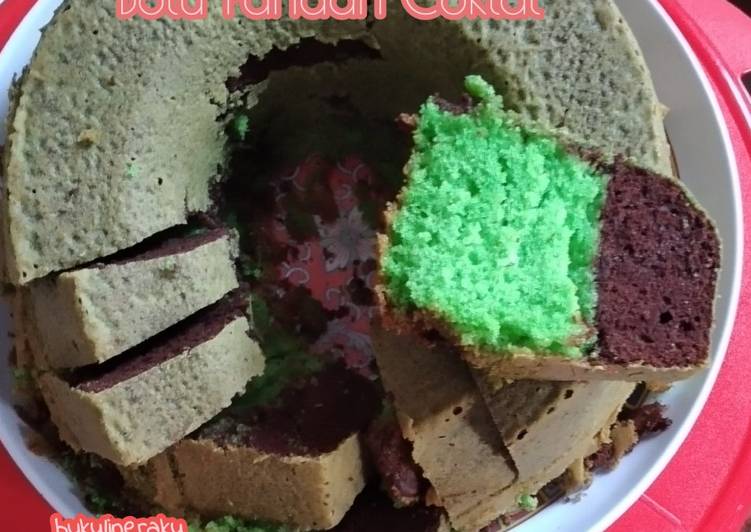 Langkah Mudah untuk Membuat Bolu Pandan Coklat, Lezat Sekali