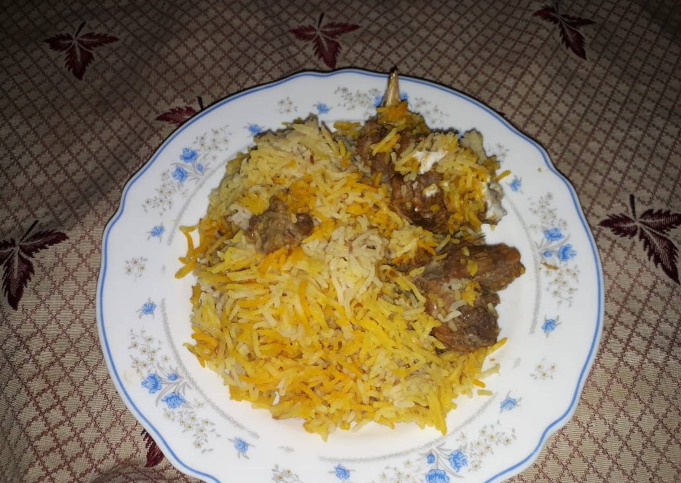 Beef biryani
