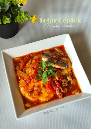 Foto resep Telur Ceplok Bumbu Sarden