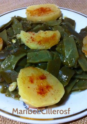Foto principal de Ensalada de judías verdes y patatas