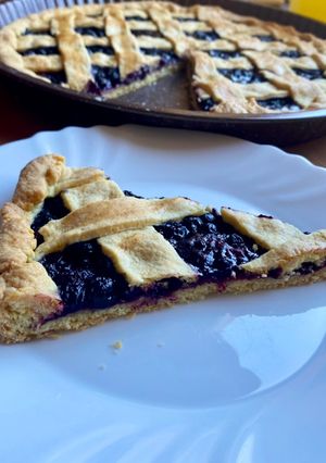 Gyors gyümölcsös pite recept fotója