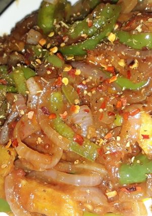 A picture of Chilli Potato.