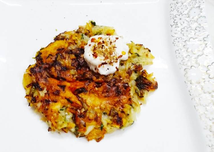 Recipe of Favorite Potato Cheesy Rosti