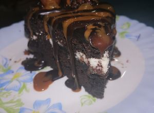 صورة لوصفة كيكه الفادج