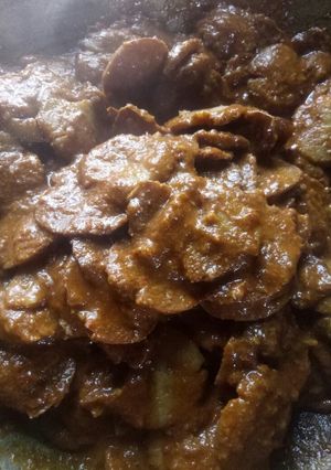 Foto resep Rendang jengkol bumbu instan