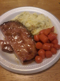 A picture of Brown Sugar Glazed Ham.