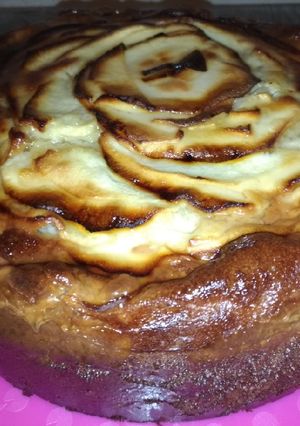 Una foto de Bizcocho de manzana