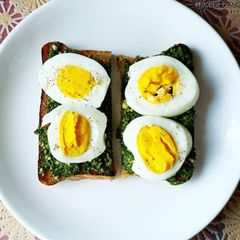 Egg Pesto Sandwich A picture of Egg Pesto Sandwich.