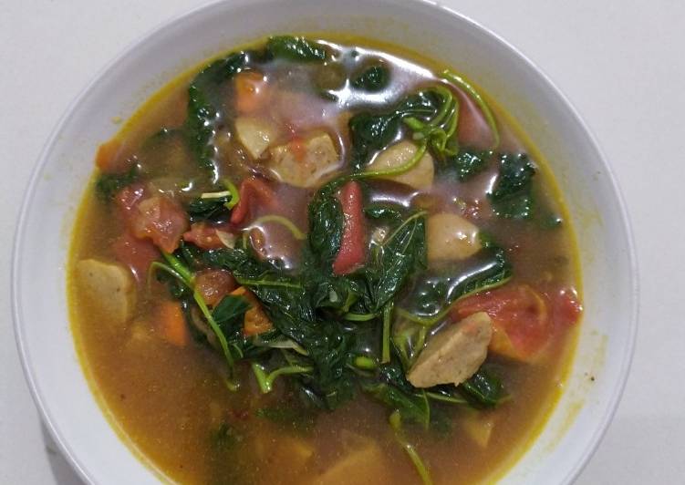 Simple Tumis Bayam Asam Gurih