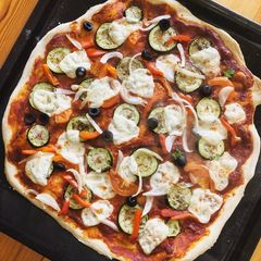 A picture of Homemade Pizza Crust.