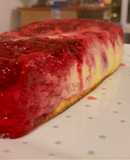 Cheesecake de frambuesas LOW CARB, SIN HARINAS