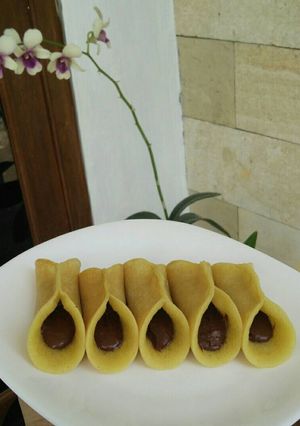 Foto resep Kue Manja Topping Nutella