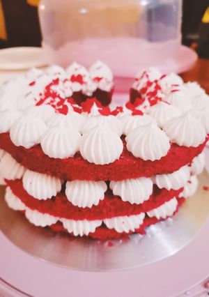 Una foto de Bizcocho red velvet 4/4