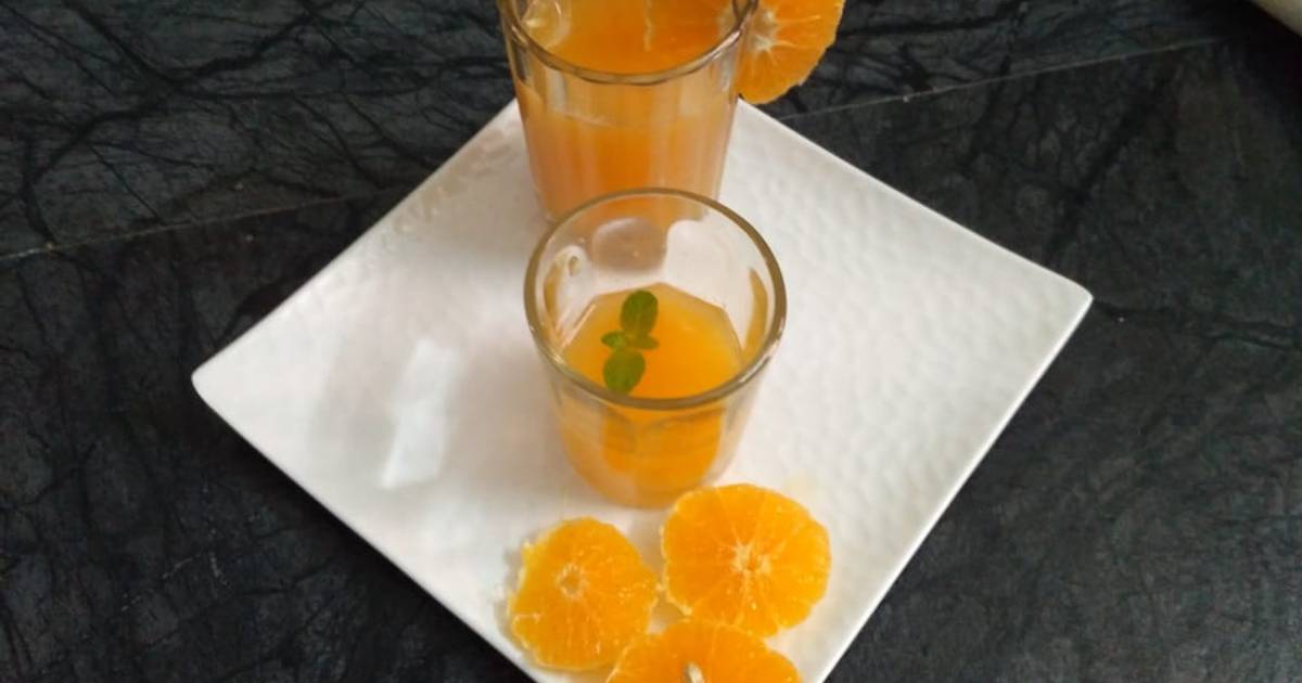 ऑरेंज जूस (Orange juice recipe in hindi) रेसिपी बनाने की विधि in Hindi
