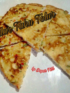 Foto resep Dadar Tahu Telur simple