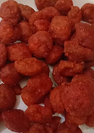 A picture of Fried Soya Chunks.